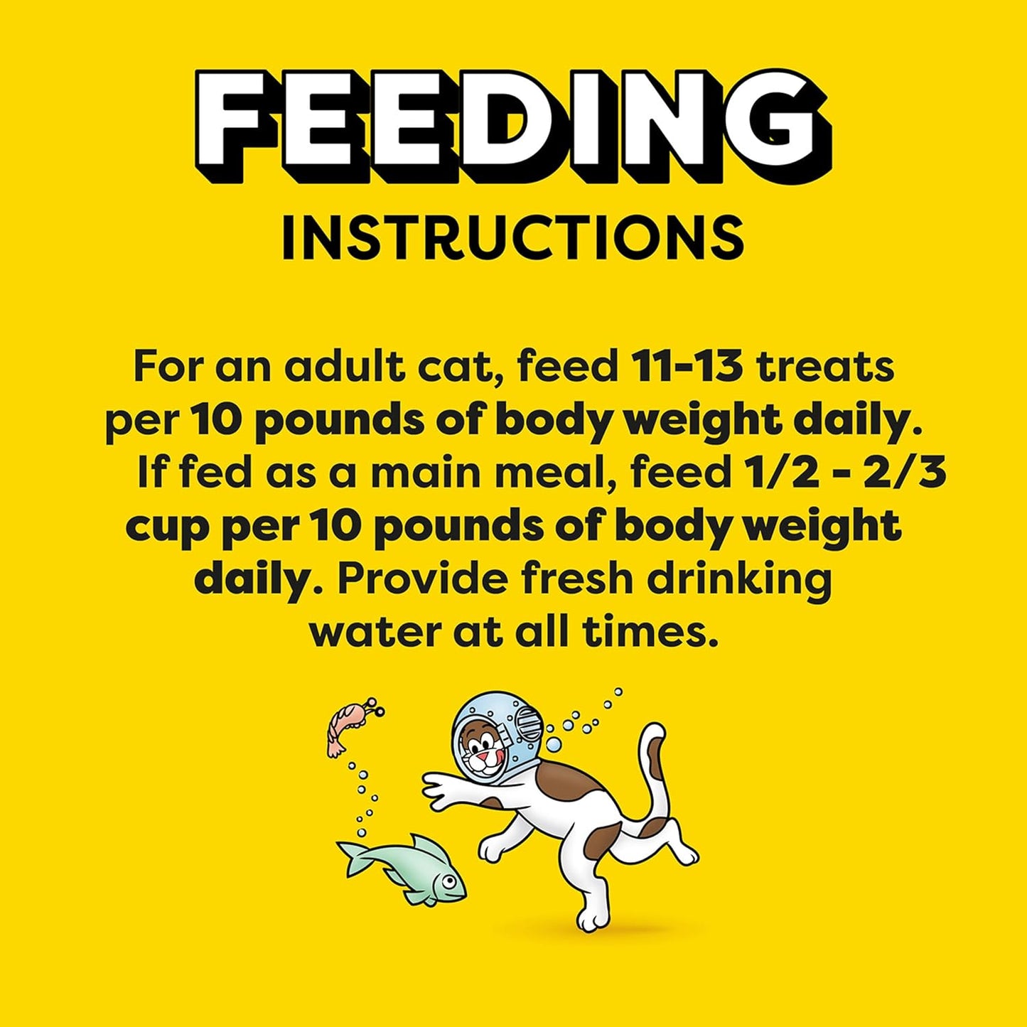 Cat Treats, Classic Crunchy and Soft Cat Treats, Seafood Medley Flavor, 30 Oz. Tub